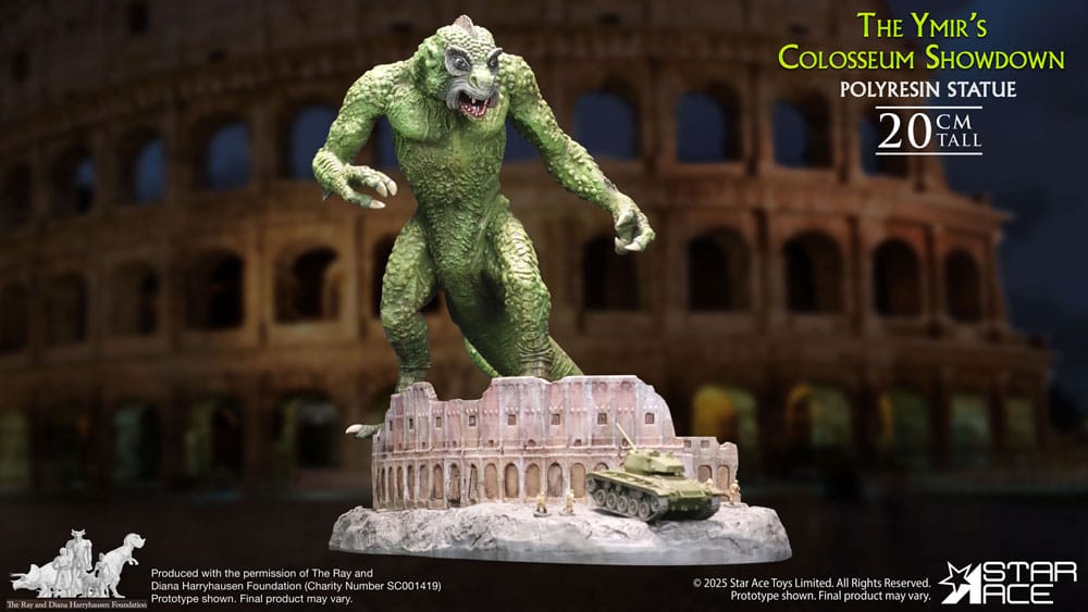 Ray Harryhausen Dioráma 1/8 The Ymir’s Colosseum Showdown 20 cm