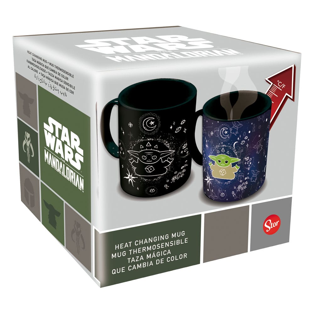 Star Wars The Mandalorian Heat Hőváltó Bögre Grogu 325 ml