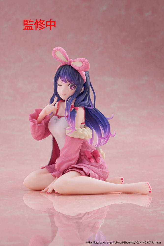 Oshi no Ko PVC Szobor Desktop Cute Figura Ai (Rabbit Room Wear ver.) 13 cm