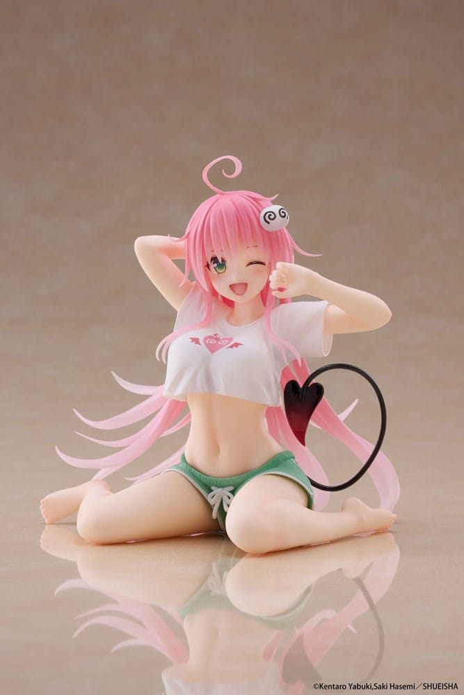 To Love-Ru Darkness PVC Szobor Desktop Cute Figura Lala Roomwear Ver. 13 cm