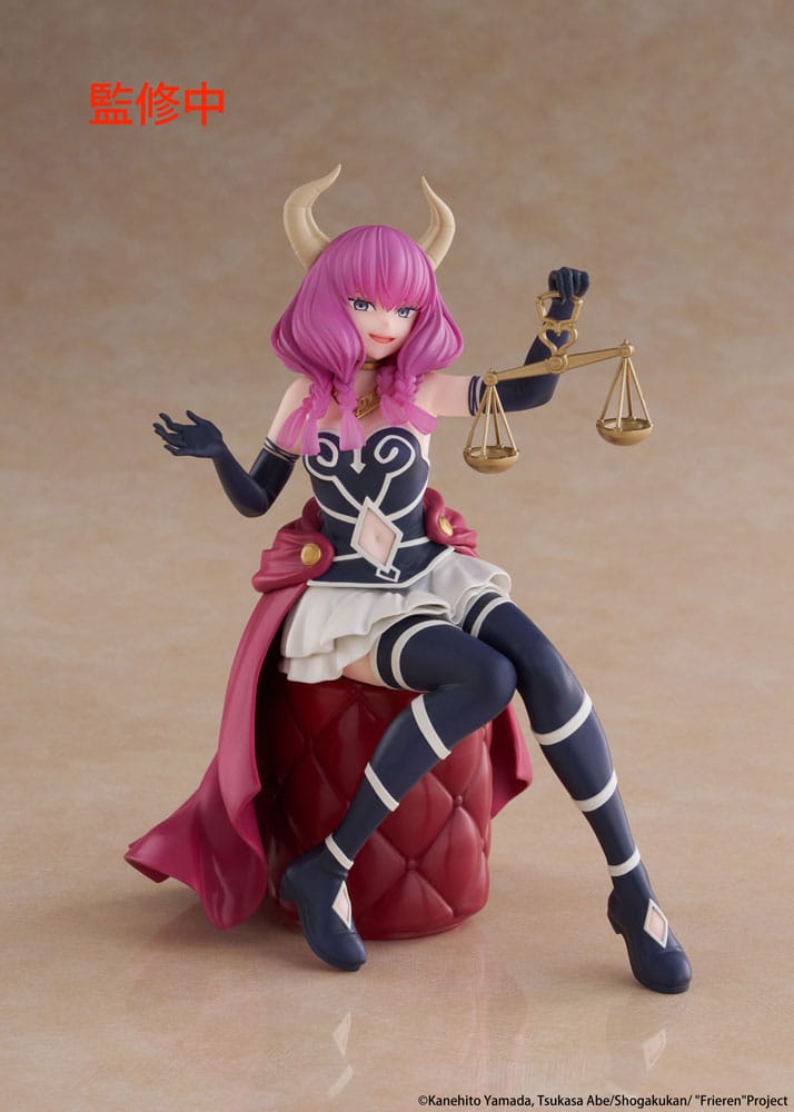 Frieren: Beyond Journey’s End PVC Szobor Desktop Cute Figura Aura the guillotine 13 cm