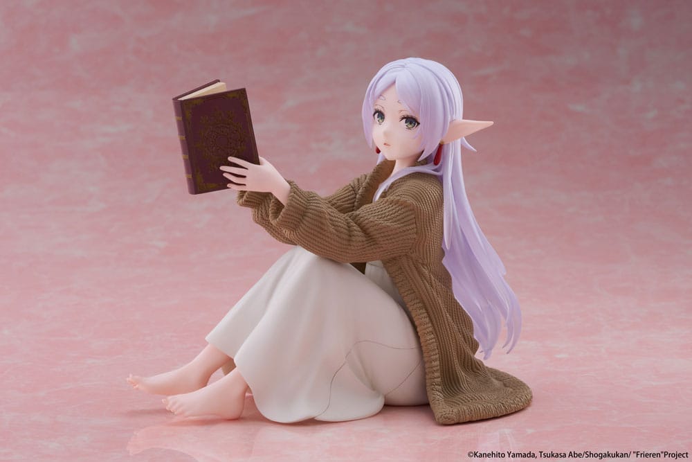 Frieren: Beyond Journey’s End PVC Szobor Desktop Cute Figura Frieren Roomwear Ver. 13 cm