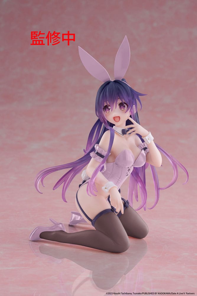 Date A Live PVC Szobor Desktop Cute Figura Tohka Yatogami (Bunny Ver.) Renewal 13 cm
