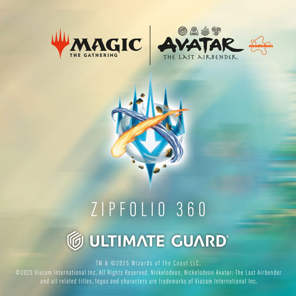 Ultimate Guard Zipfolio 360 Xenoskin Magic: The Gathering | Avatar: The Last Airbender – Black Main Character