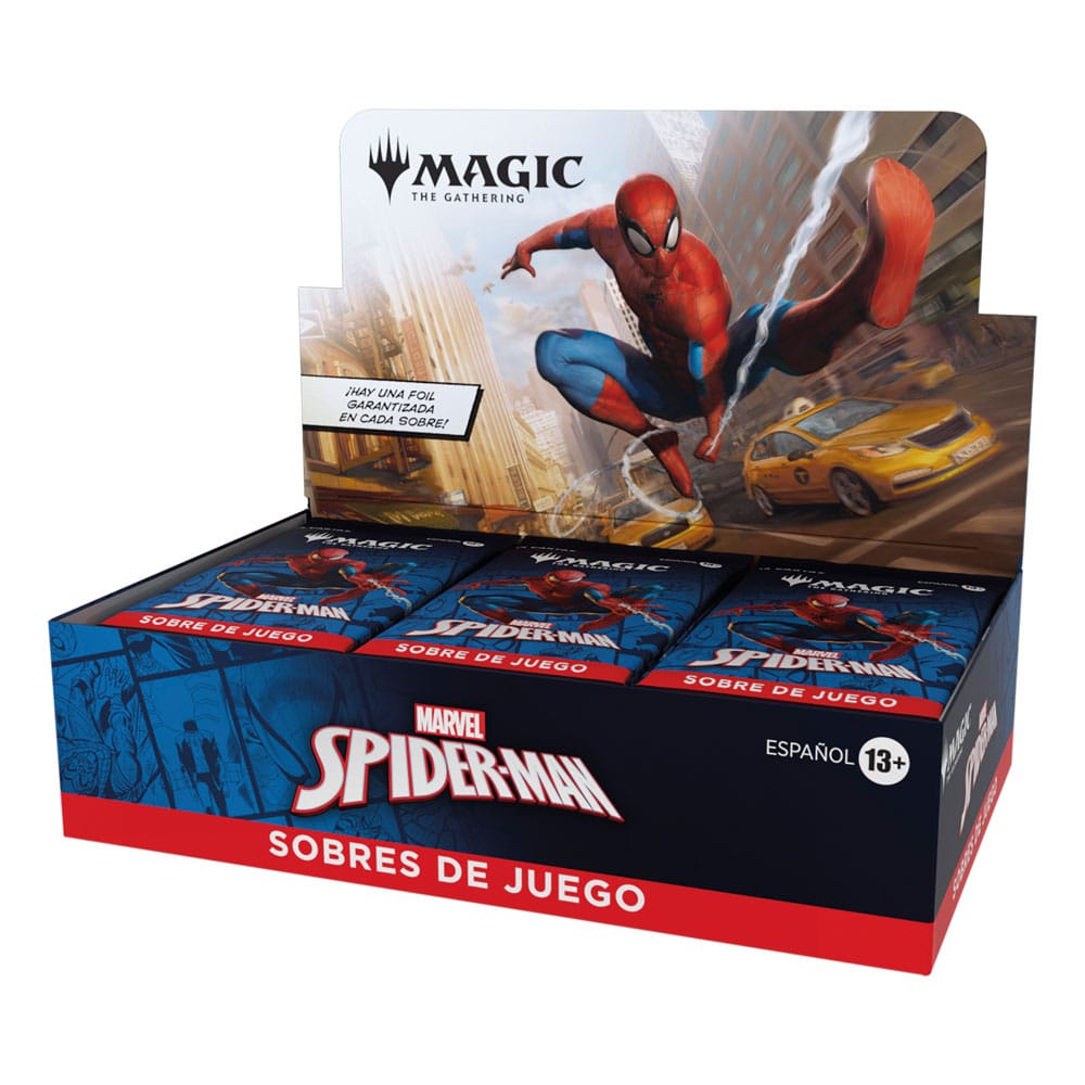 Magic the Gathering Marvel’s Spider-Man Play Booster Készlet (30) Spanyol Nyelvű