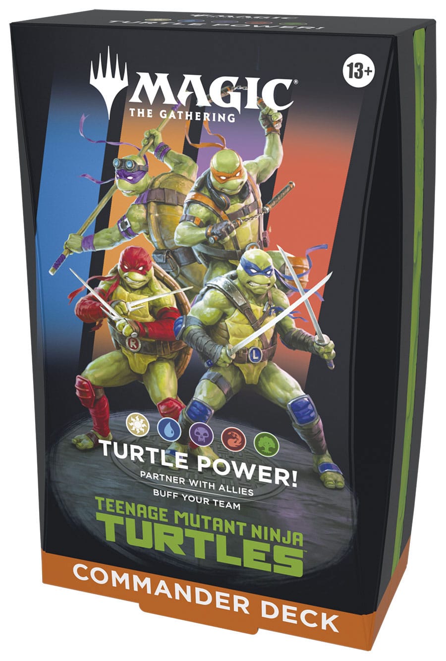 Magic the Gathering Teenage Mutant Ninja Turtles Commander Decks Case (4) Angol Nyelvű