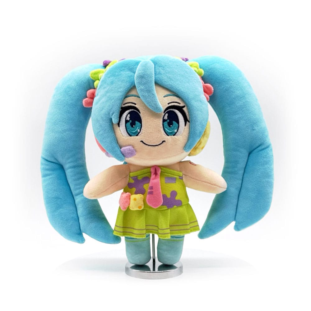 Spongyabob Kockanadrág x Hatsune Miku Plüss Figura Patrick Miku 22 cm