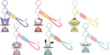 Sanrio Lámpa-Up Camping Lamp Series Kulcstartó  Kéz Strap Hello Kitty and Friends Készlet (12)
