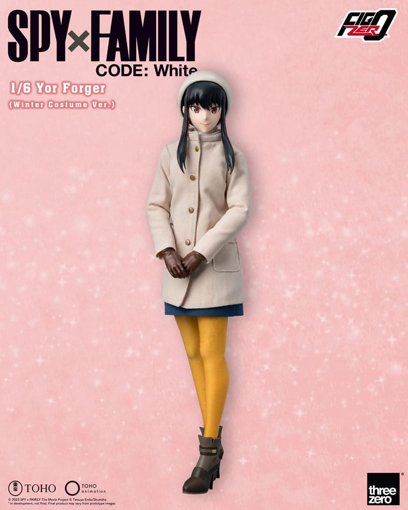 Spy x Family FigZero Akciófigura 1/6 Yor Forger (Winter Costume Ver.) 31 cm