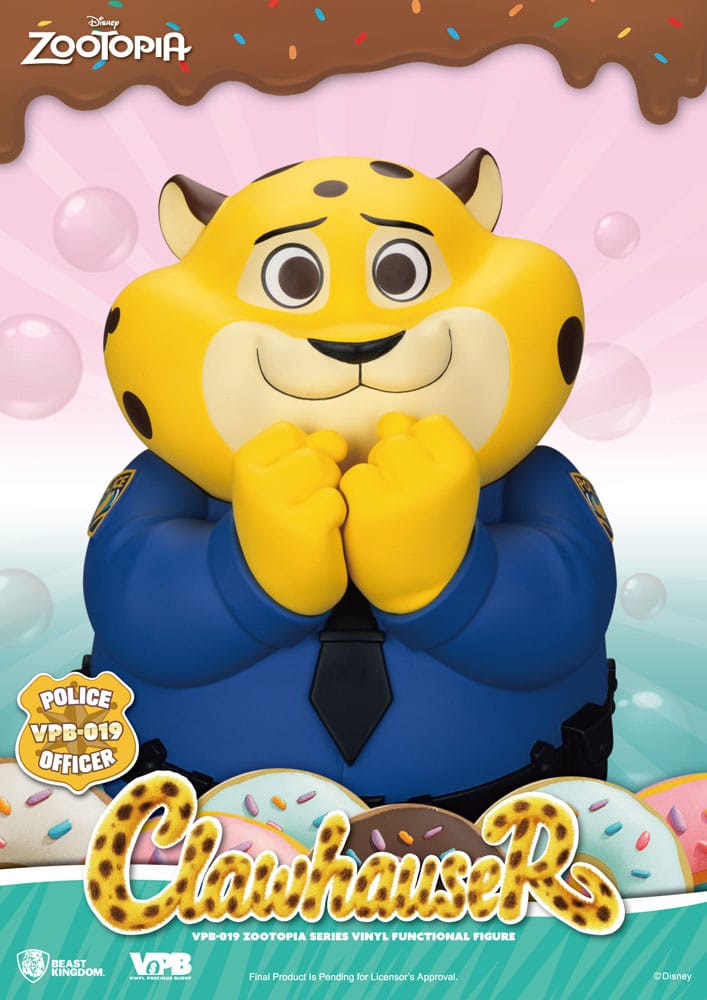 Zootopia Piggy Vinyl Persely Clawhauser 40 cm