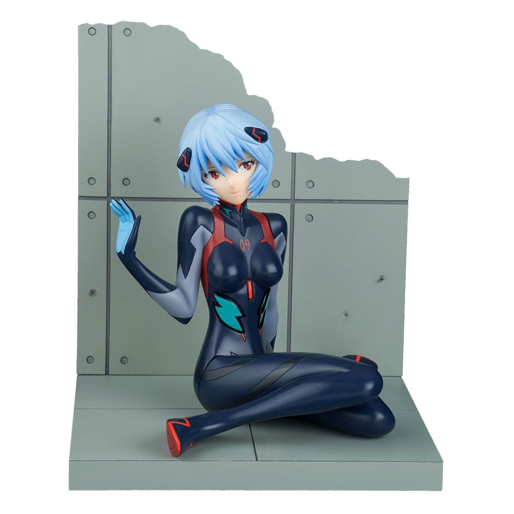 Evangelion 4.0 Final PVC Szobor 1/7 Tentative Name Rei Ayanami Plugsuit Ver. New Movie Kiadás 10 cm