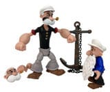 Popeye Akciófigura Wave 02 Poopdeck Pappy