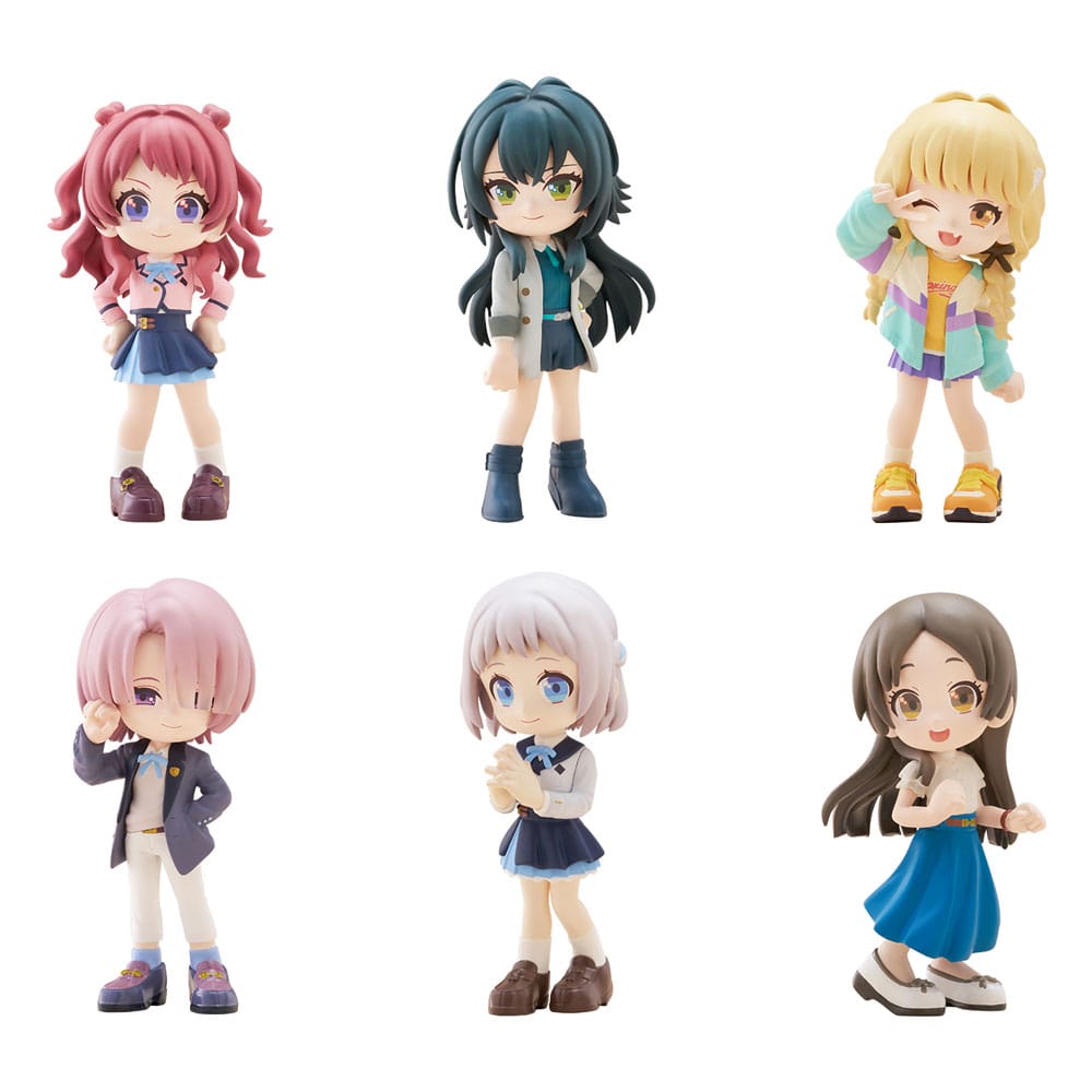 Gakuen Idolmaster Blind Doboz Mini Figurák PalVerse Vol. 1 9 cm Válogatás (6)