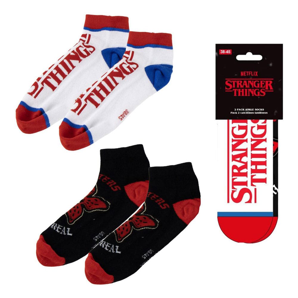 Stranger Things Ankle Zoknik 2-packs 38-45