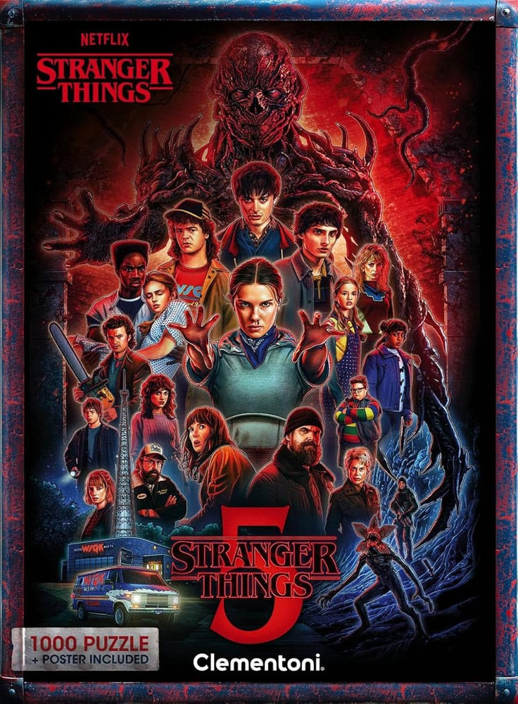 Stranger Things Kirakós Puzzle Season 5 (1000 Darabos)