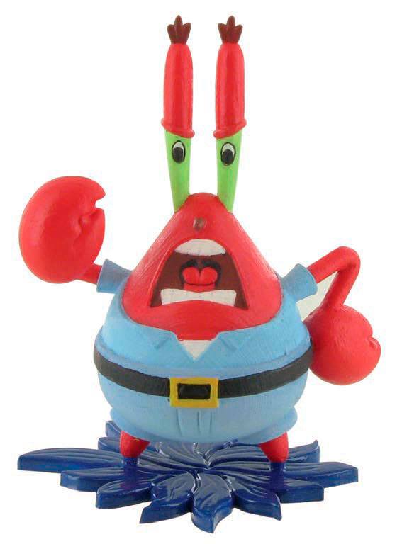 Spongyabob Kockanadrág Mini Figura Mr. Krabs 7 cm