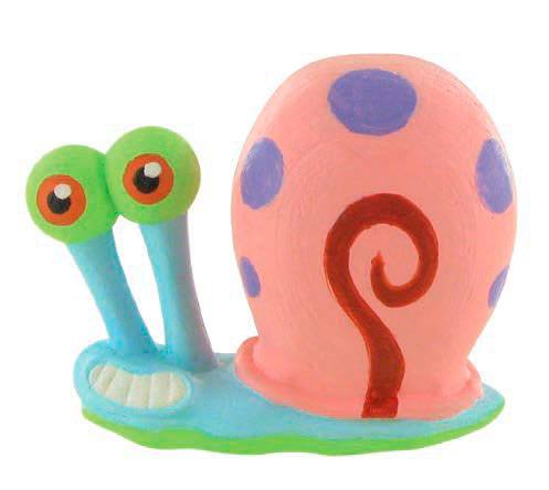 Spongyabob Kockanadrág Mini Figura Gary 5 cm