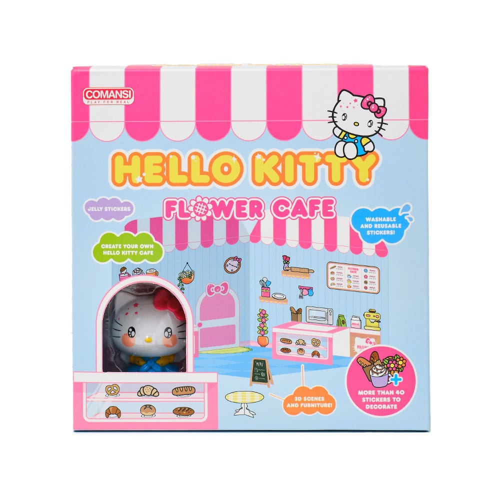 Hello Kitty and Friends Mini Figura Matrica House Hello Kitty Flower Café