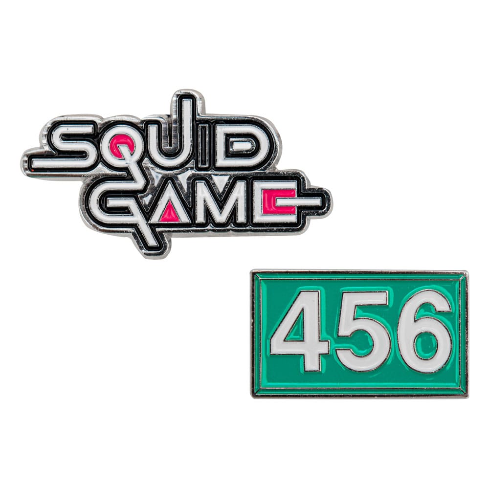 Squid Game Pins 2-Csomag Squid Game & Player 456