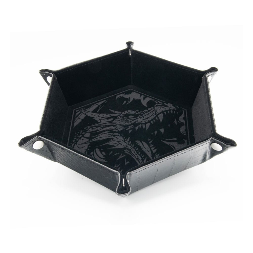 CritStones Folding Dobókocka Tray Dragon Skin Kiadás Black