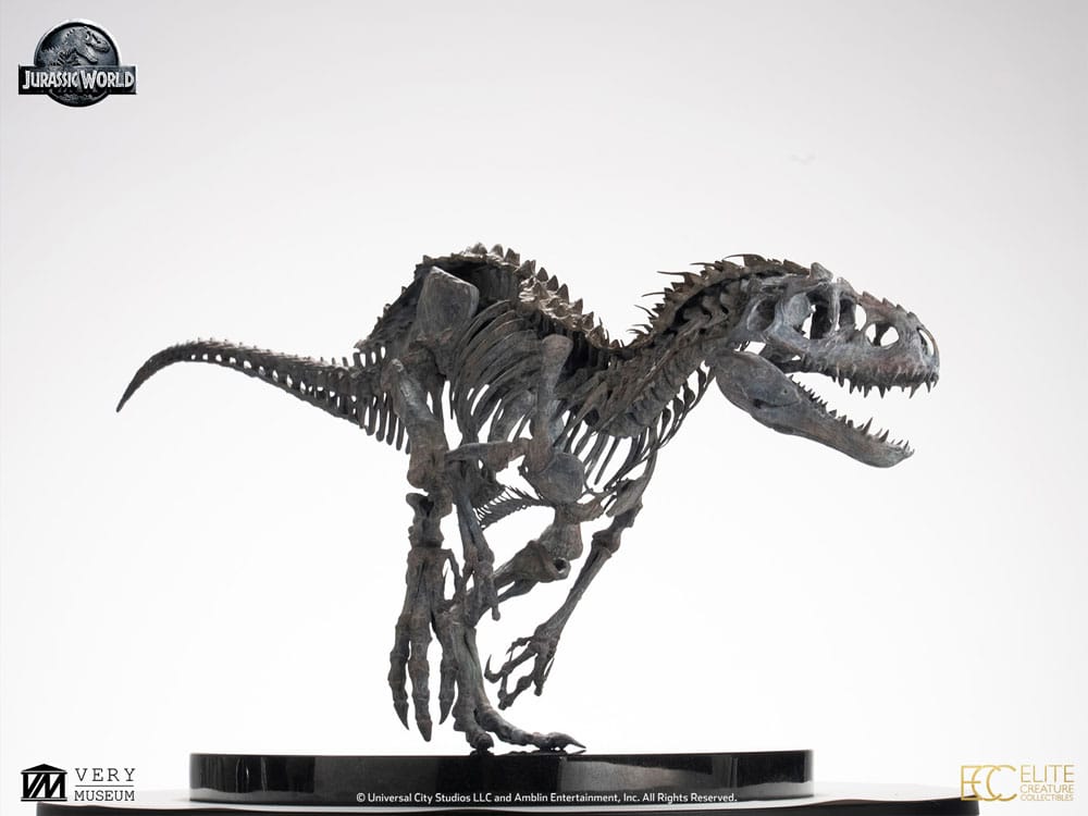 Jurassic World ECC Elite Creature Line Szobor 1/12 Indominus Rex Skeleton Bronze 35 cm