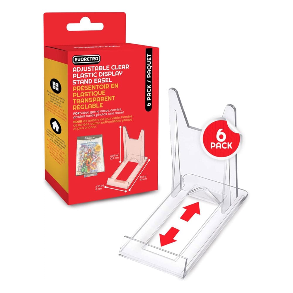 Adjustable Easel Tartó 6-Csomag Compatible  Videójáték Cases