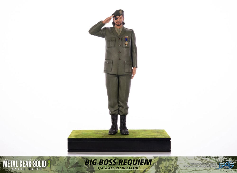 Metal Gear Solid 3: Snake Eater Szobor 1/4 Big Boss Requiem 55 cm
