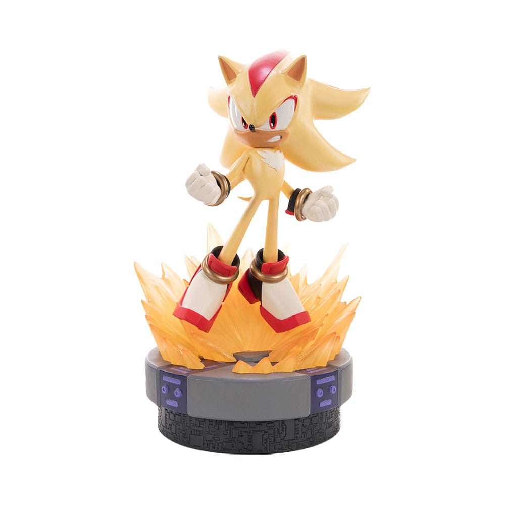 Sonic the Hedgehog The Ultimate Life Form Szobor Super Shadow Standard Kiadás 32 cm