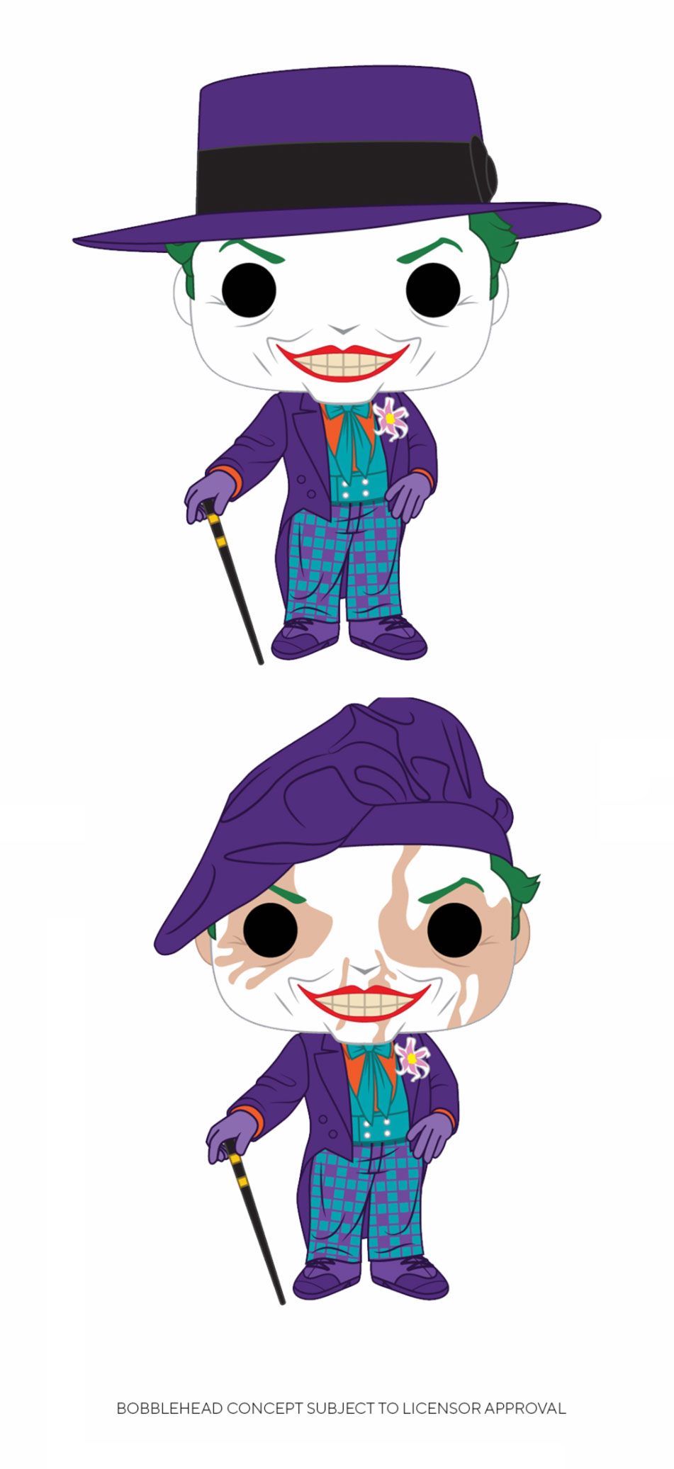 Batman 1989 POP! Heroes Figurák Joker 9 cm Válogatás (6)