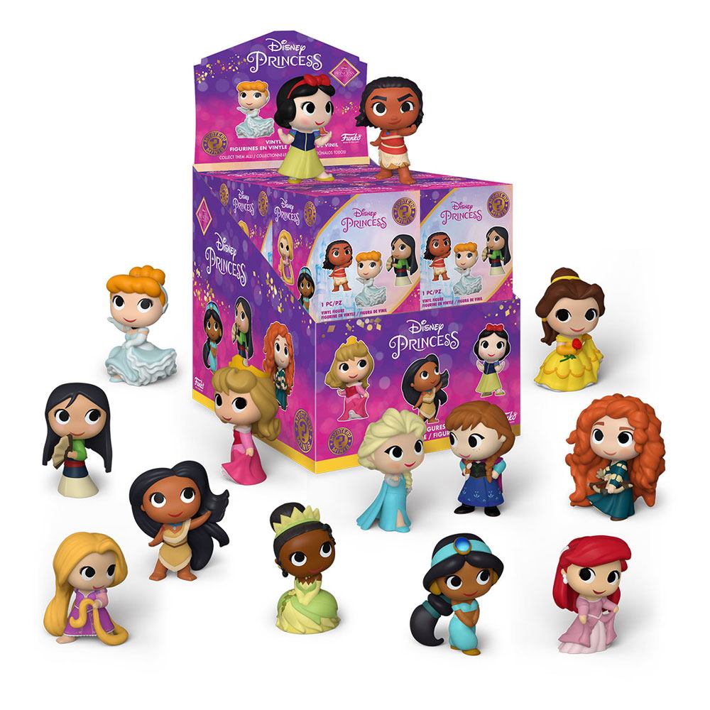 Disney Ultimate Princess Mystery Mini Figurák 5 cm Készlet Disney Ultimate Princess S1 (12)