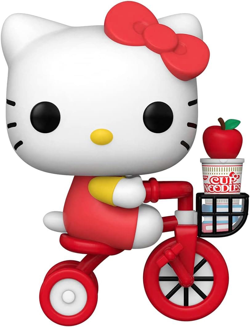 Hello Kitty POP! Sanrio Vinyl Figura HKxNissin- HK on Bike 9 cm