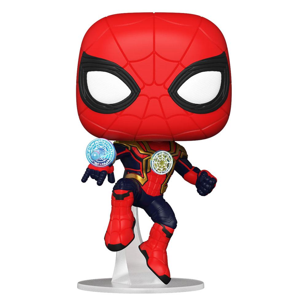 Spider-Man: No Way Otthon POP! Vinyl Figura Spider-Man (Integrated Suit) 9 cm