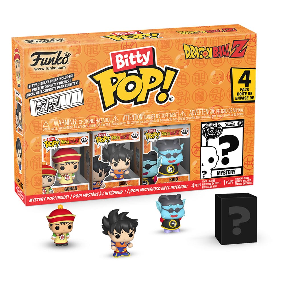Dragon Ball Bitty POP! Vinyl Figura 4-es Csomag Series 1 2,5 cm