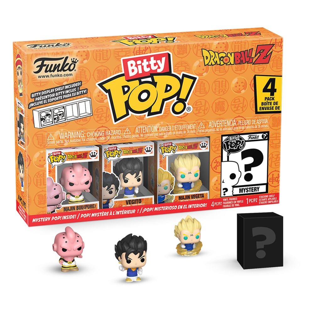 Dragon Ball Bitty POP! Vinyl Figura 4-es Csomag Series 3 2,5 cm
