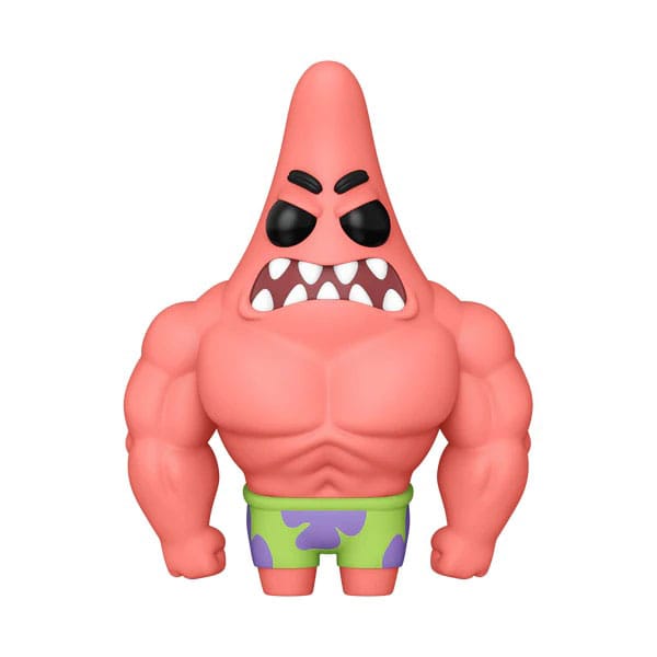 Spongyabob Kockanadrág 25th Évfordulós POP! Vinyl Figura Patrick w/Muscles 9 cm