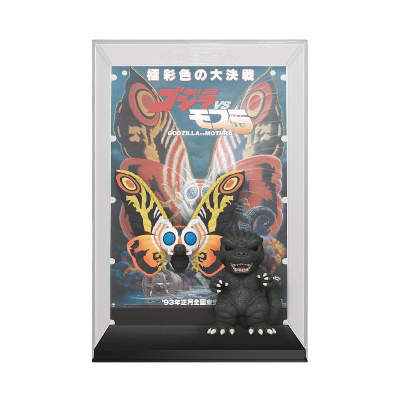 Godzilla 70th Évfordulós POP! Movie Poszter & Figura Godzilla vs Mothra 9 cm