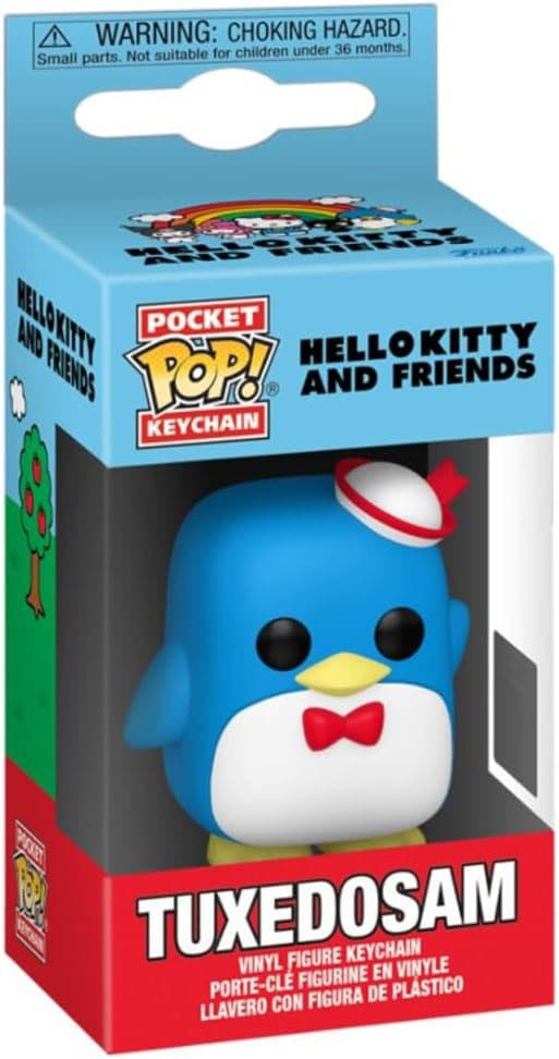 Sanrio POP! Vinyl Kulcstartók 4 cm Tuxedosam Készlet (12)