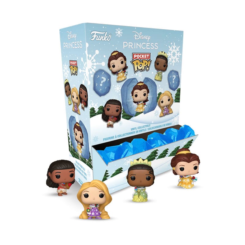Disney Princess Pocket POP! Vinyl Figura Ice 4 cm Készlet (12)