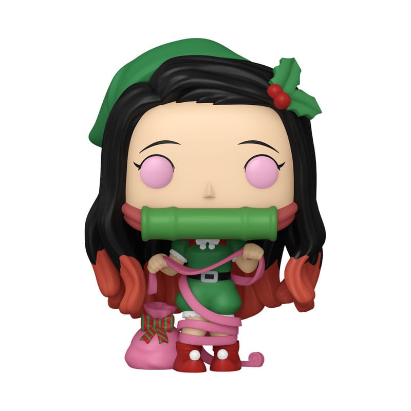 Demon Slayer: Kimetsu no Yaiba POP! Plus Animation Vinyl Figurák Nezuko (Holi) 9 cm
