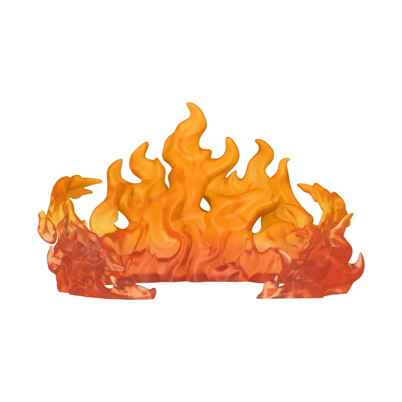 Fire POP! Nooks Vinyl Figura Red 5 cm