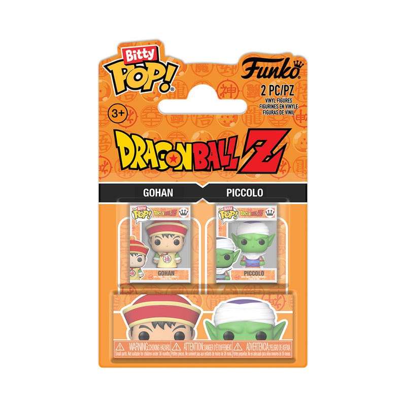 Dragon Ball Bitty POP! Vinyl Figura 2-Csomag Gohan & Piccolo 2,5 cm