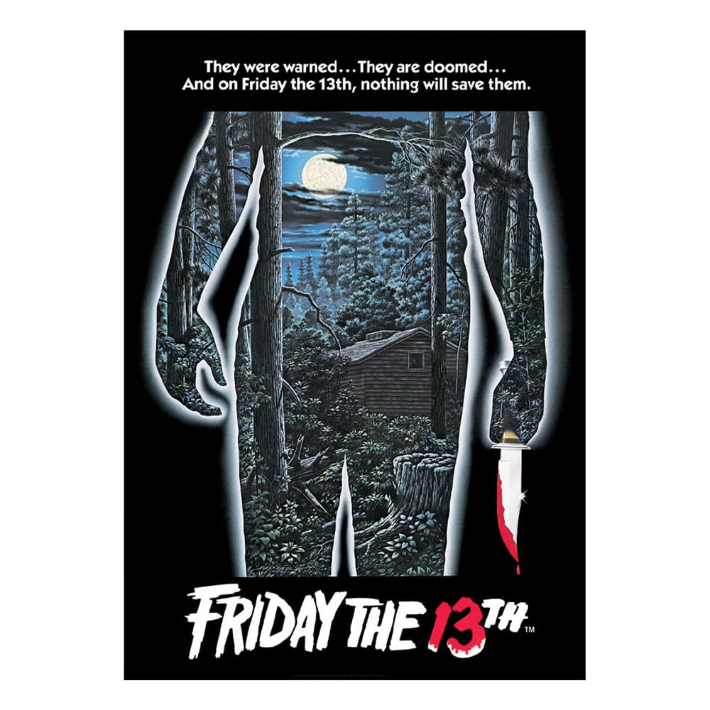 Friday the 13th Art Print Limitált Kiadás 30 x 42 cm