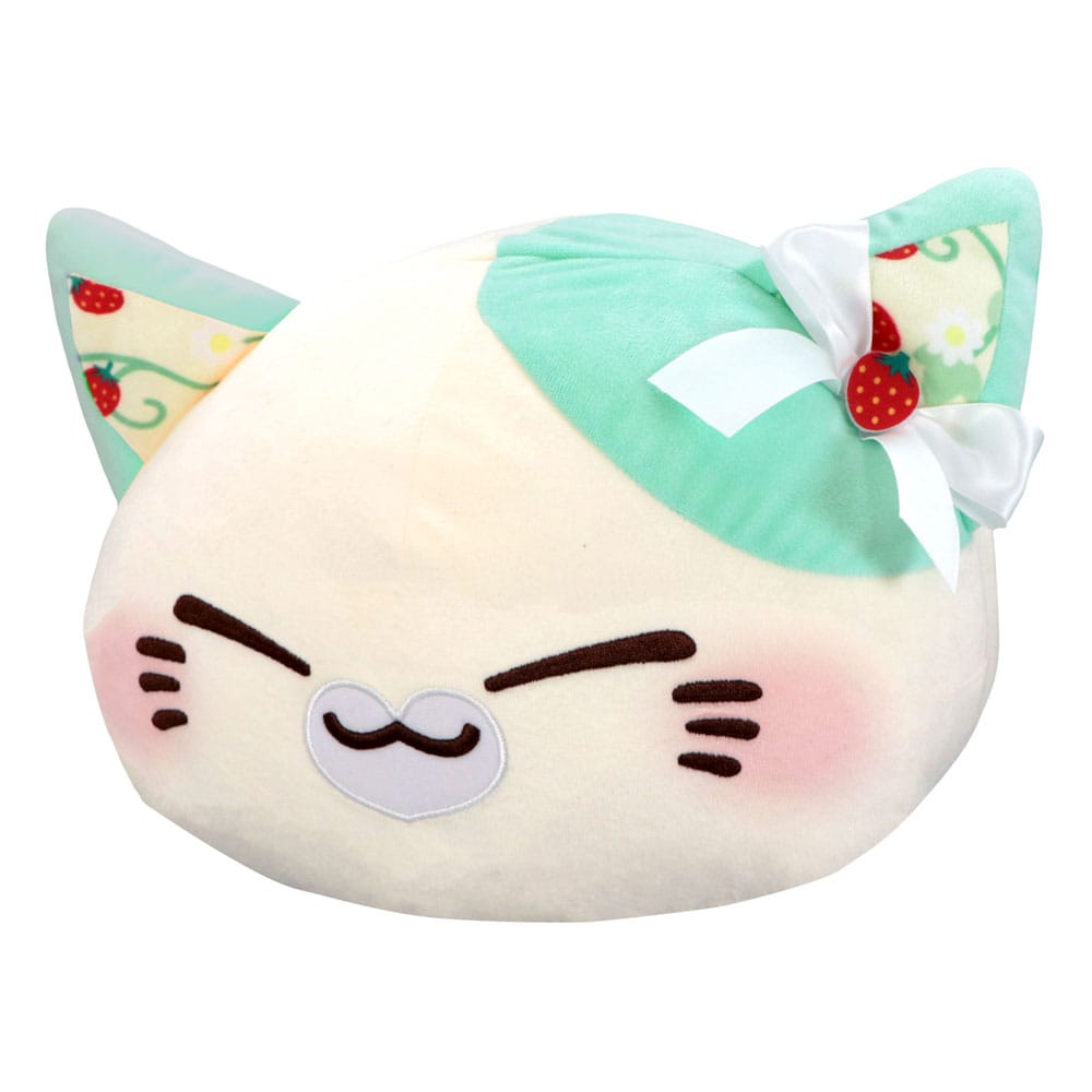 Nemuneko Cat Sweet Big Plüss Figura Mint Green 35 cm