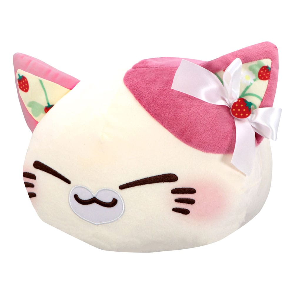Nemuneko Cat Sweet Big Plüss Figura Berry Pink 35 cm