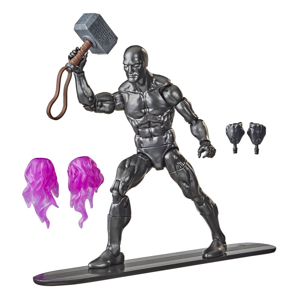 Marvel Legends Series Akciófigura 2021 Ezüst Surfer  Mjolnir 15 cm