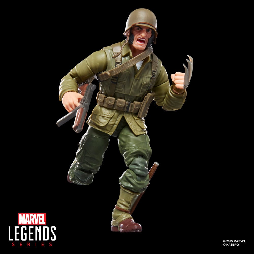 Marvel Legends Akciófigura Wolverine (WWII Logan) 15 cm
