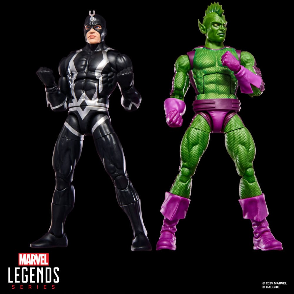 Inhumans Marvel Legends Akciófigura 2-Csomag Black Bolt & Marvel’s Triton 15 cm