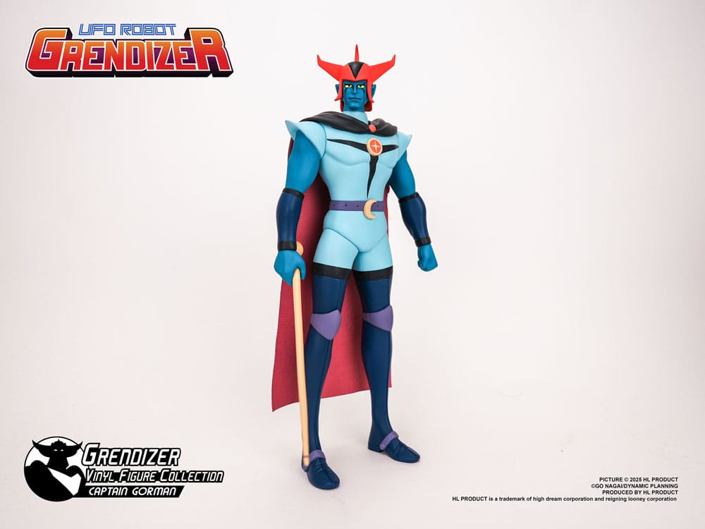 Grendizer Vinyl Figura Captain Gorman 25 cm