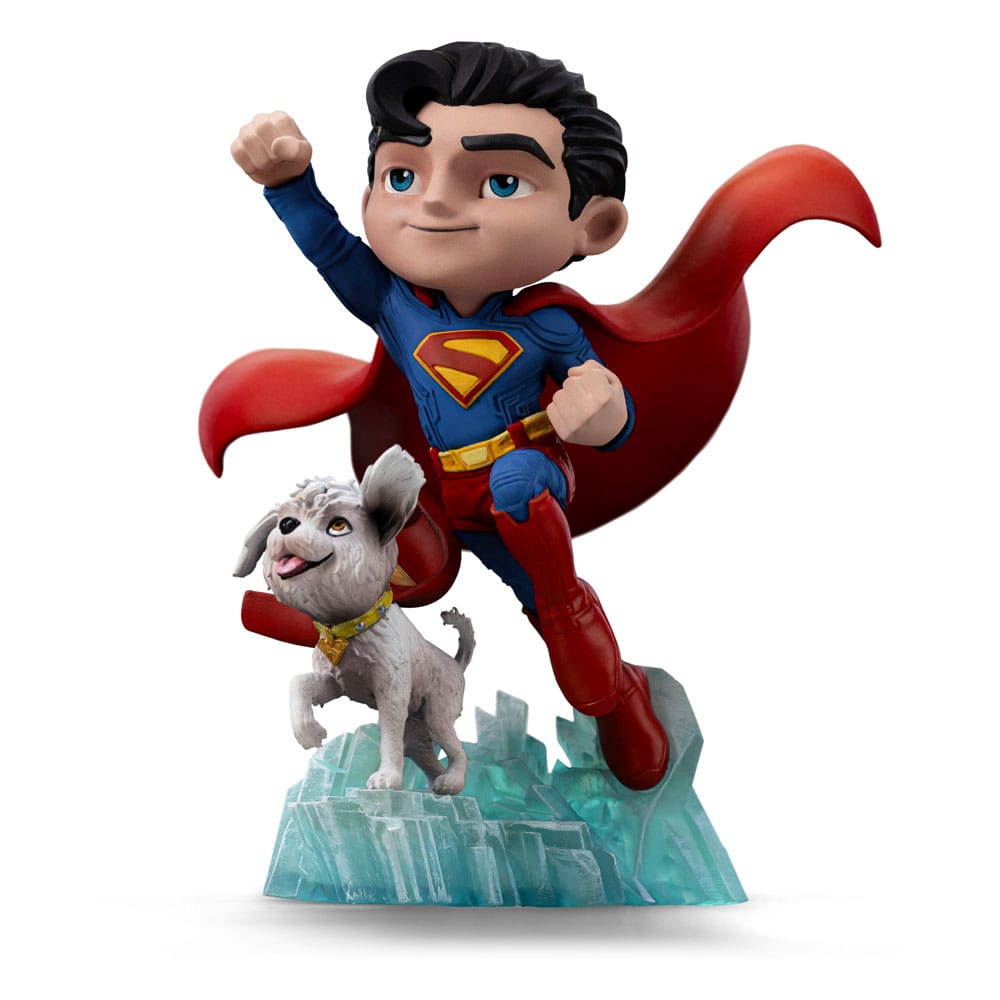 Superman Legacy Mini Co. PVC Figura Superman & Krypto 17 cm