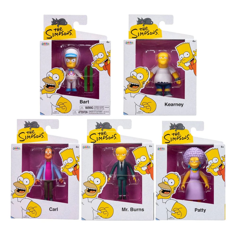 Simpsons Mini Figura Wave 3 6 cm Válogatás (8)